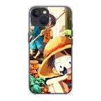 One Piece Little Sabo Ace Luffy Cute iPhone 14 / 14 Plus Case