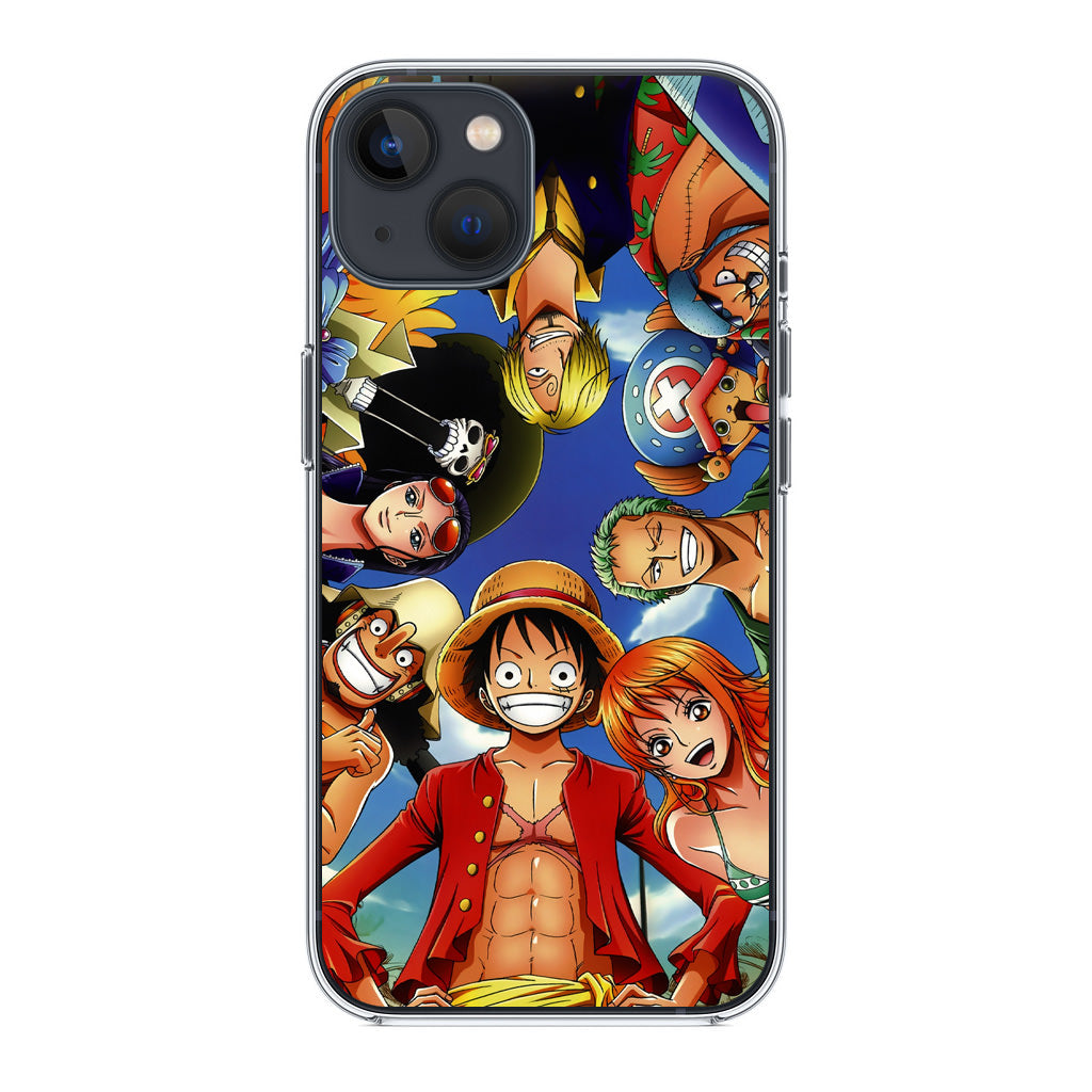 One Piece Luffy Crew iPhone 14 / 14 Plus Case