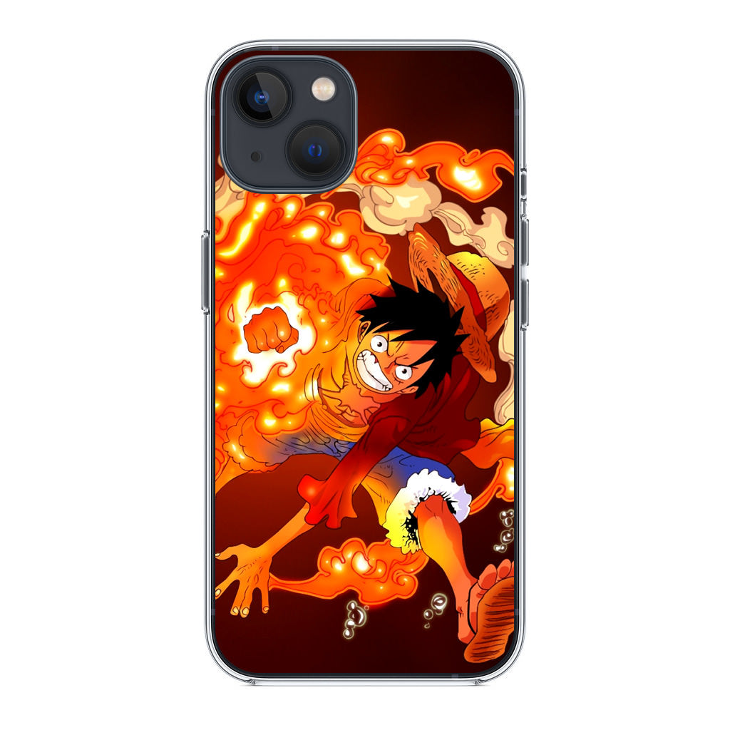 One Piece Luffy Red Hawk iPhone 14 / 14 Plus Case