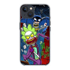 Rick And Morty Bat And Joker Clown iPhone 14 / 14 Plus Case