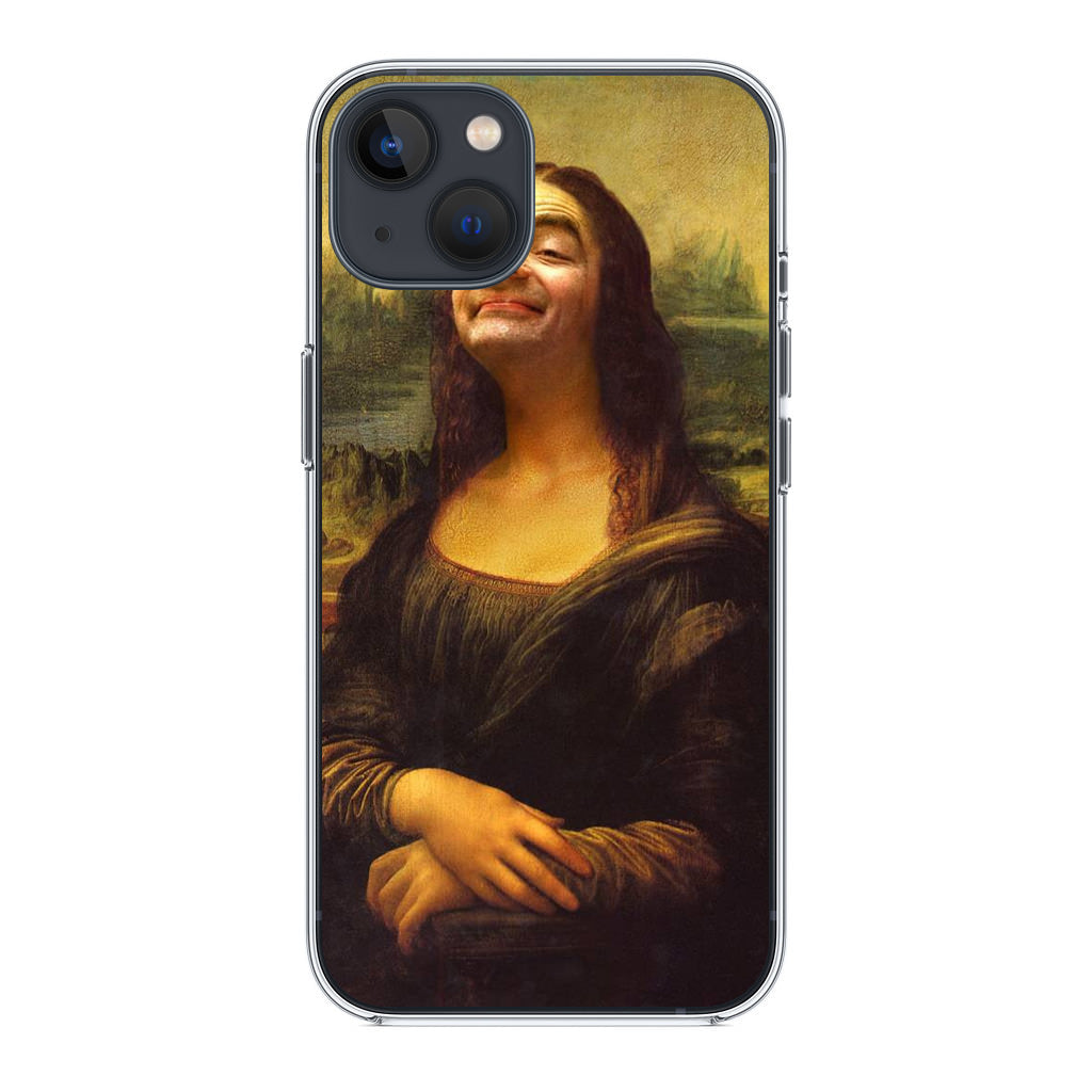 Rowan Atkinson Monalisa Funny iPhone 14 / 14 Plus Case