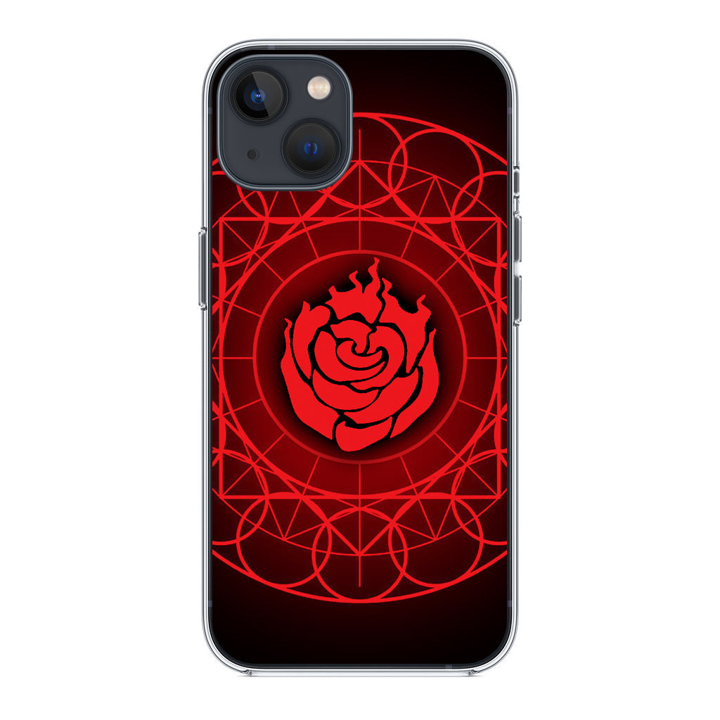 Ruby Rose Symbol RWBY iPhone 14 / 14 Plus Case