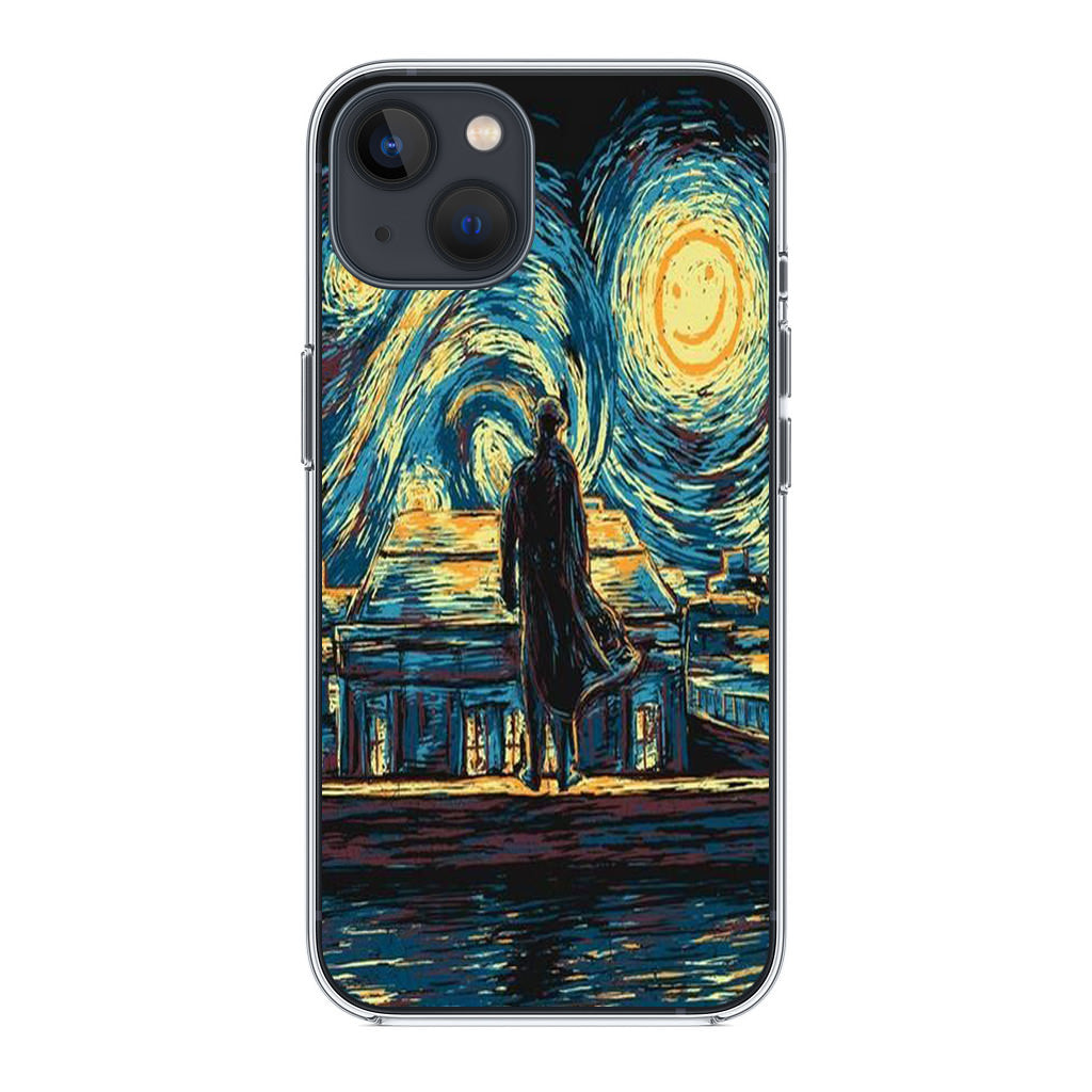 Sherlock Starry Night iPhone 14 / 14 Plus Case