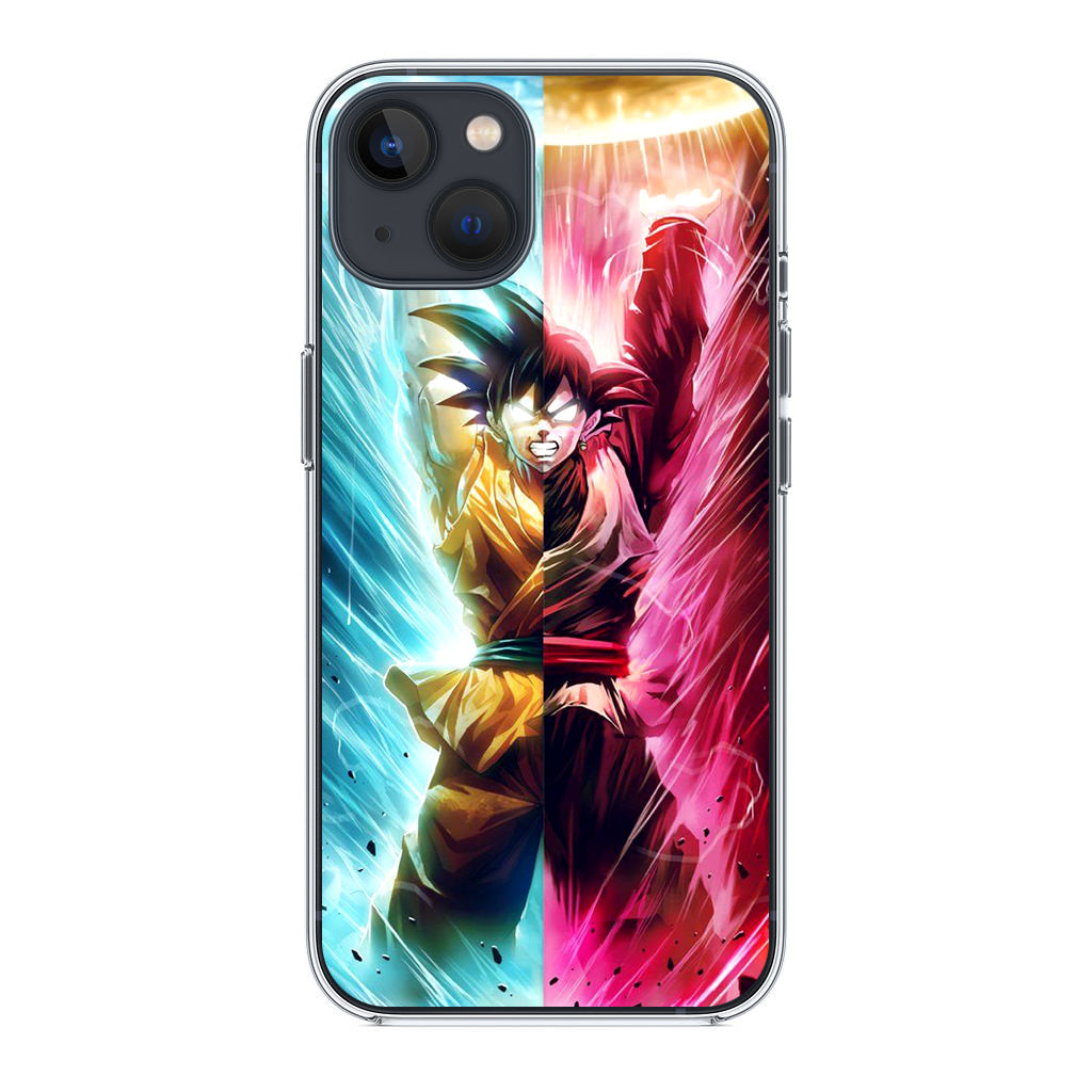 Spirit Bomb Split Goku Dragon Ball iPhone 14 / 14 Plus Case