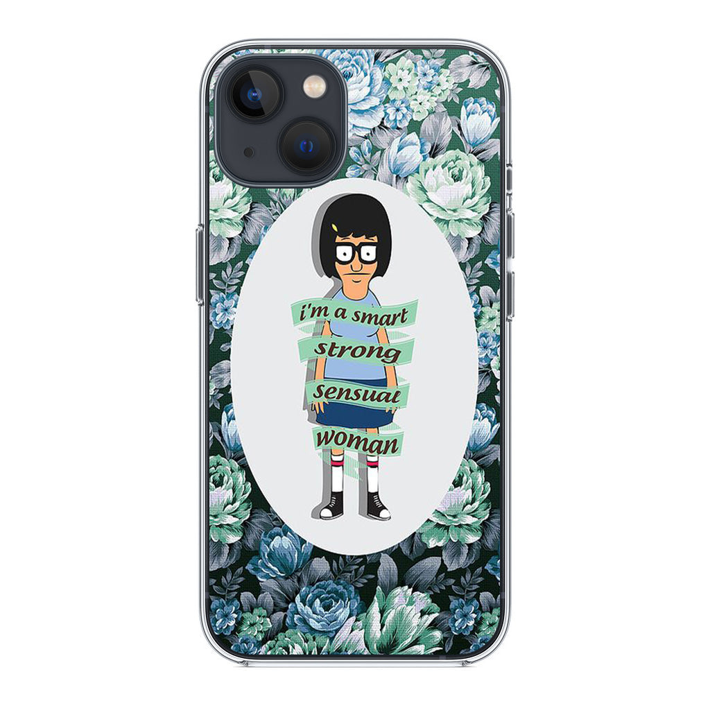 Tina Belcher Flower Woman Quotes iPhone 14 / 14 Plus Case