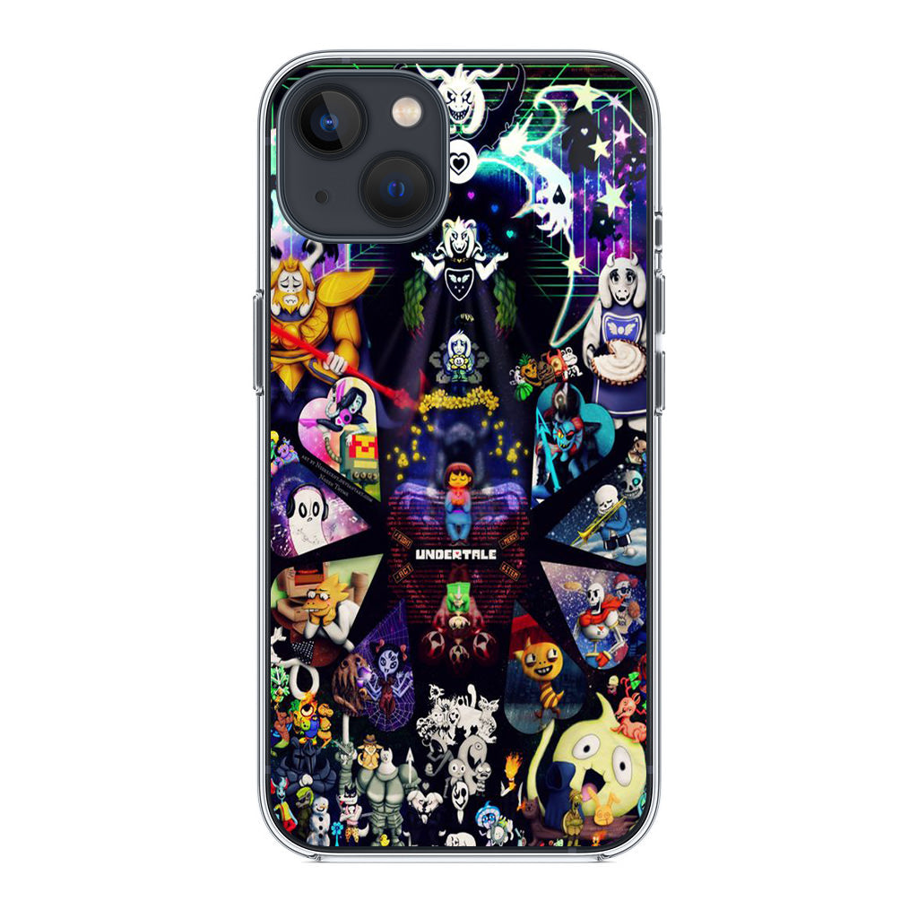 Undertale All Characters iPhone 14 / 14 Plus Case