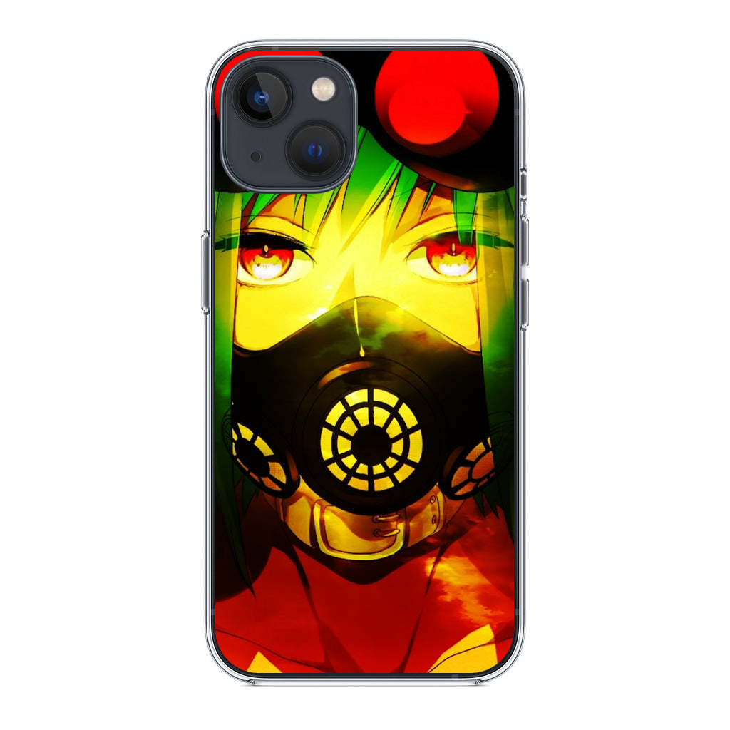 Vocaloid Gas Mask Gumi iPhone 14 / 14 Plus Case