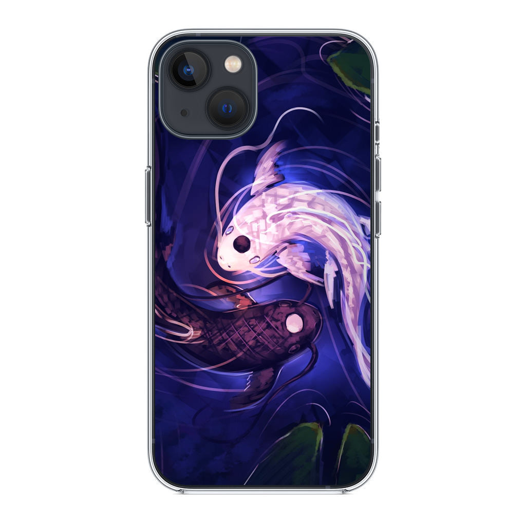 Yin And Yang Fish Avatar The Last Airbender iPhone 14 / 14 Plus Case