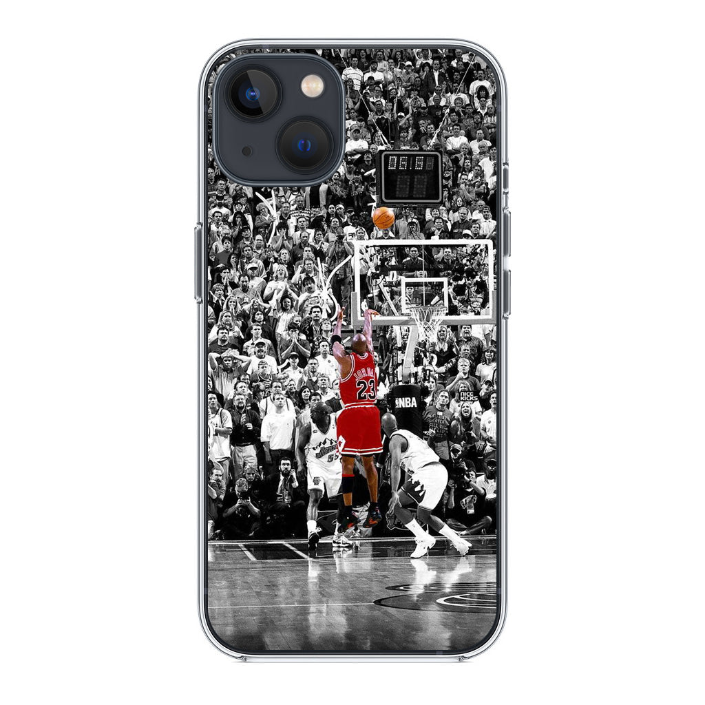 Michael Jordan Epic Shoot iPhone 14 / 14 Plus Case