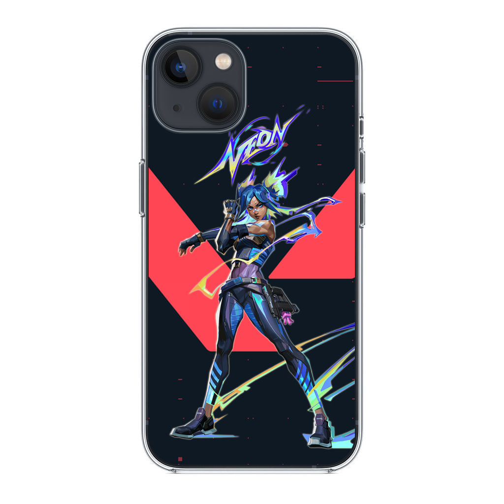 Neon Artwork iPhone 15 / 15 Plus Case