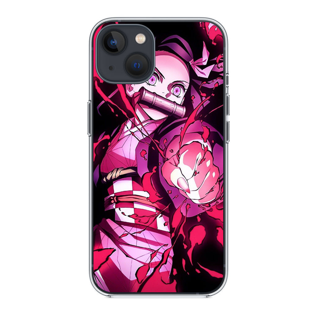 Nezuk0 Blood Demon Art iPhone 15 / 15 Plus Case