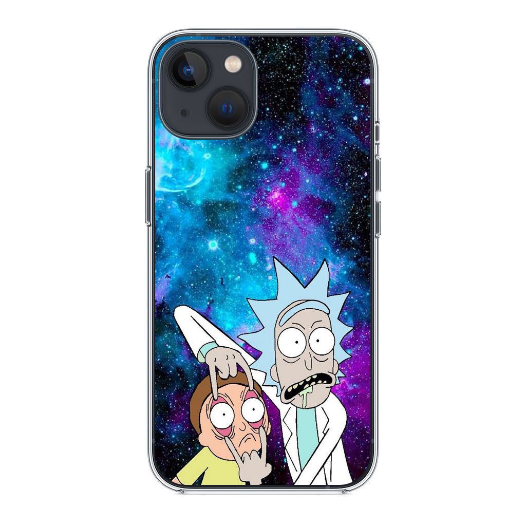 Rick And Morty Open Your Eyes iPhone 14 / 14 Plus Case