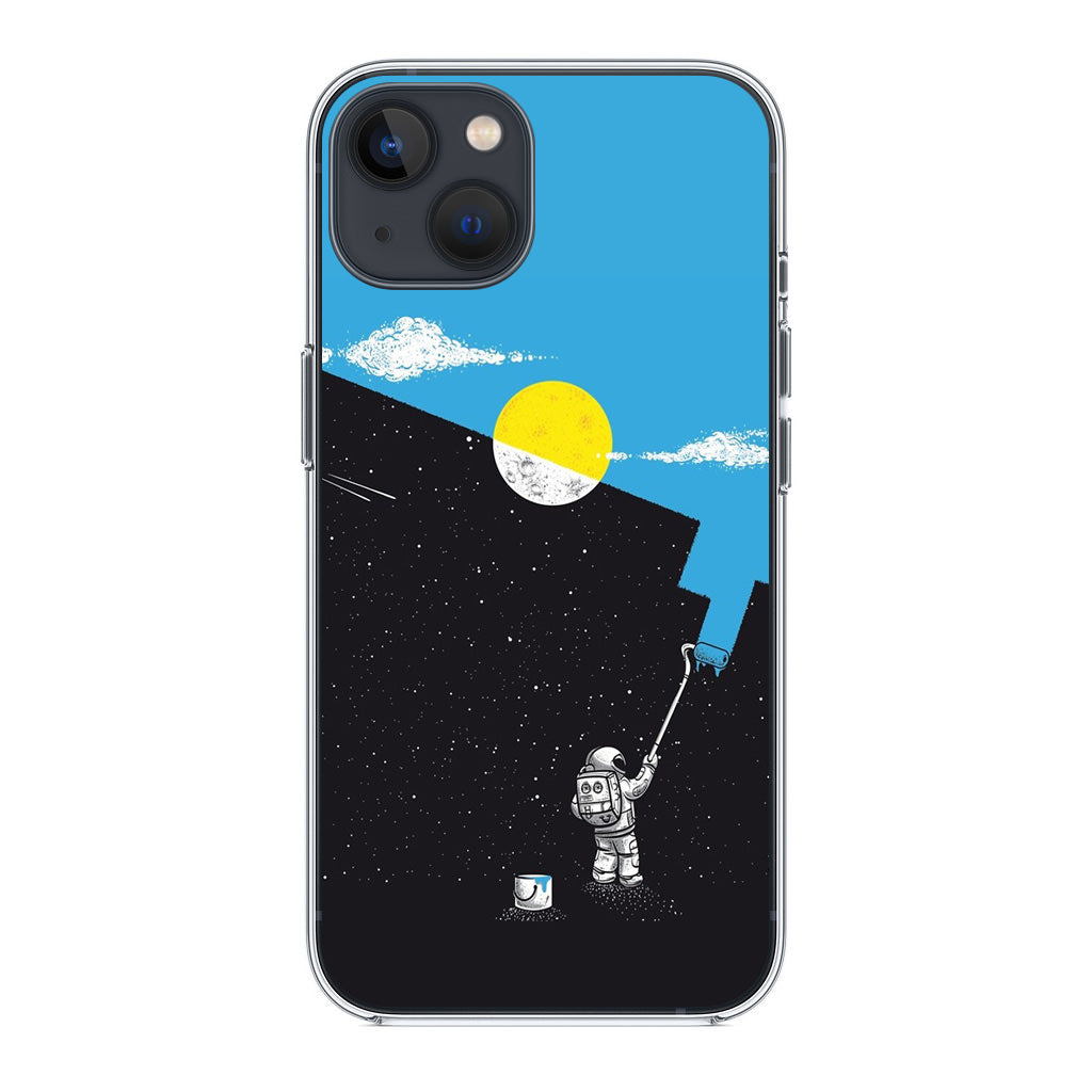 Space Paiting Day iPhone 14 / 14 Plus Case