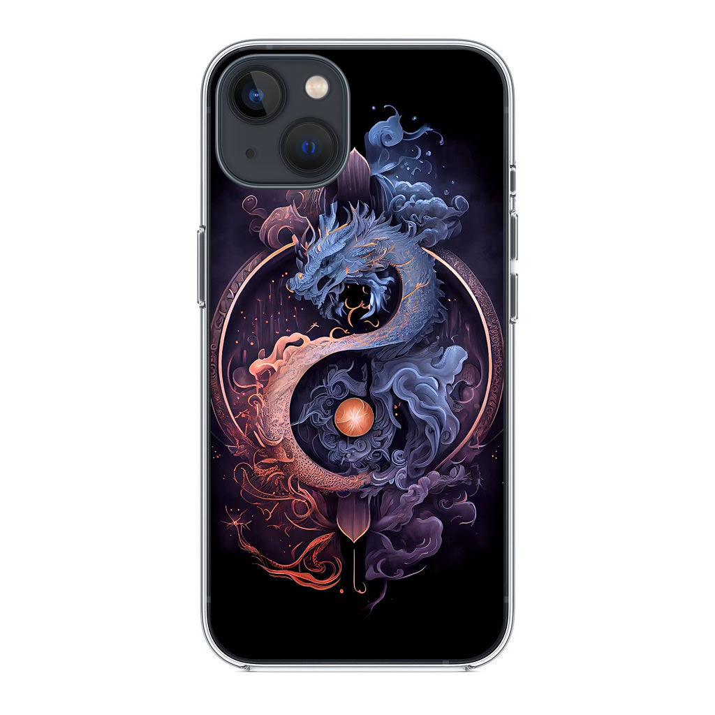 Dragon Yin Yang iPhone 14 / 14 Plus Case