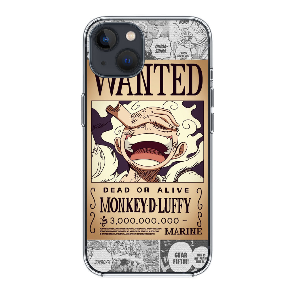 Gear 5 Wanted Poster iPhone 14 / 14 Plus Case