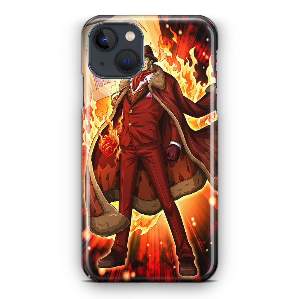 Marine Admiral Sakazuki iPhone 14 / 14 Plus Case