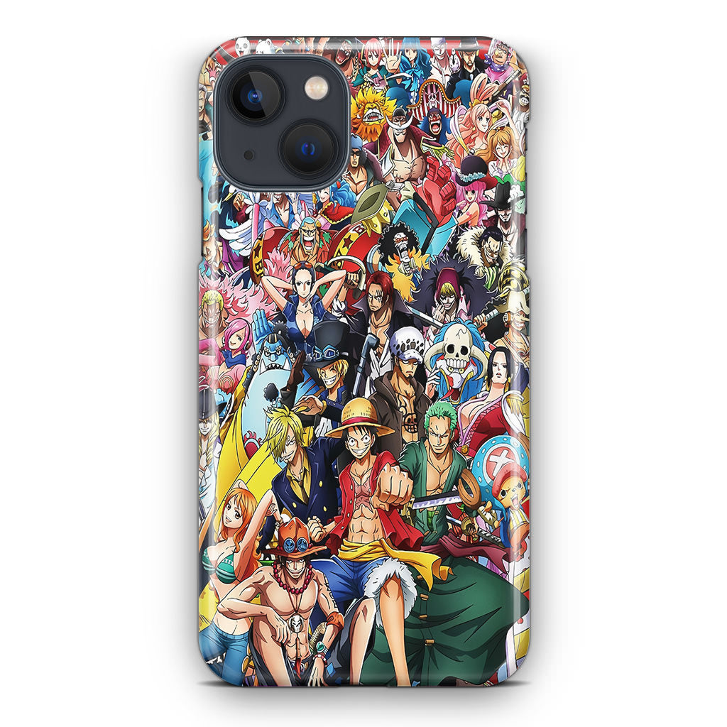 One Piece Characters In New World iPhone 14 / 14 Plus Case