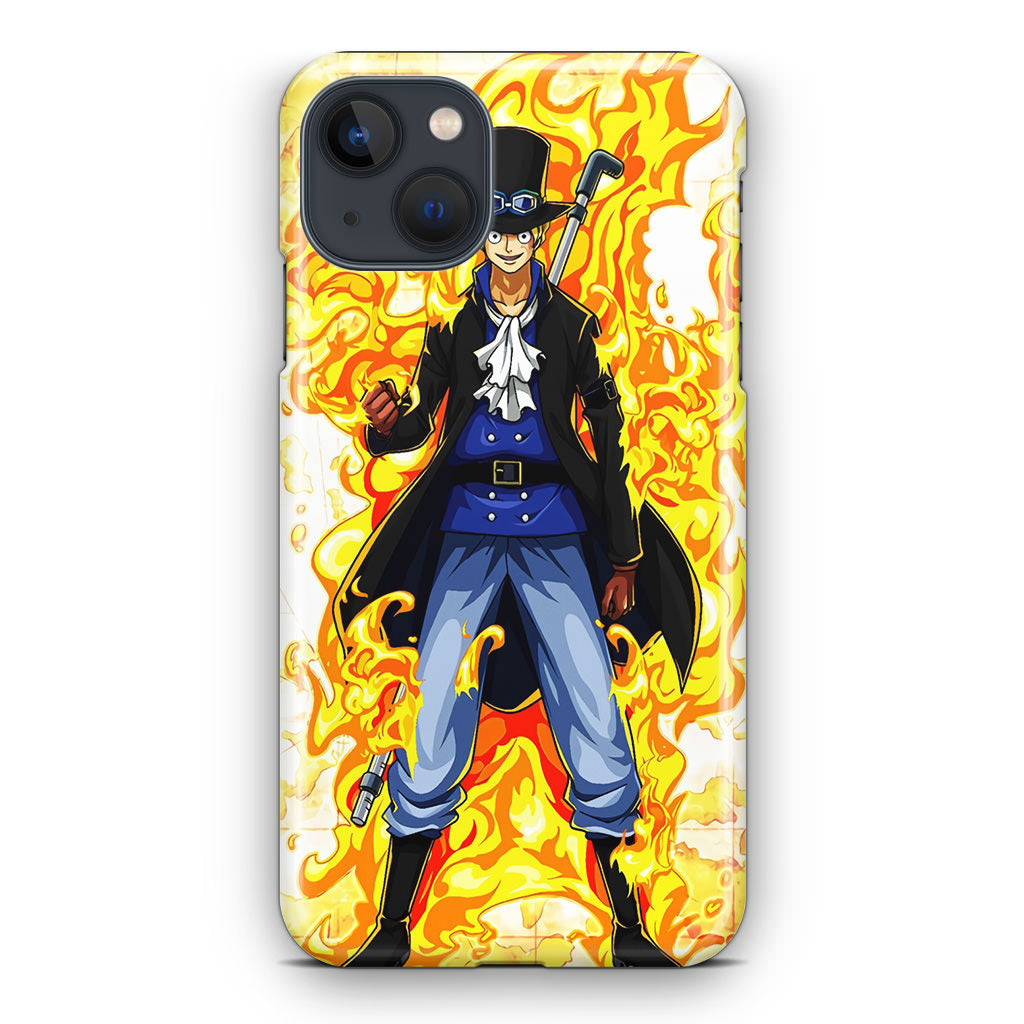 Sabo Mera Mera No Mi iPhone 14 / 14 Plus Case