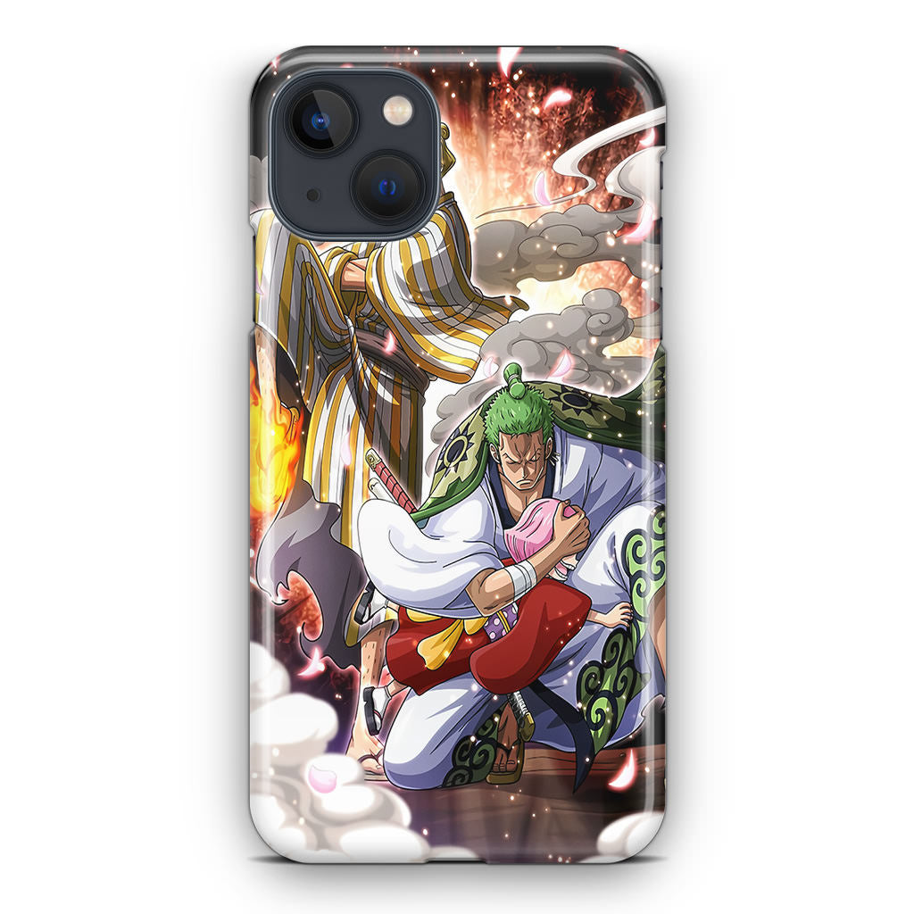 Sanji And Zoro Saving Otoko iPhone 14 / 14 Plus Case