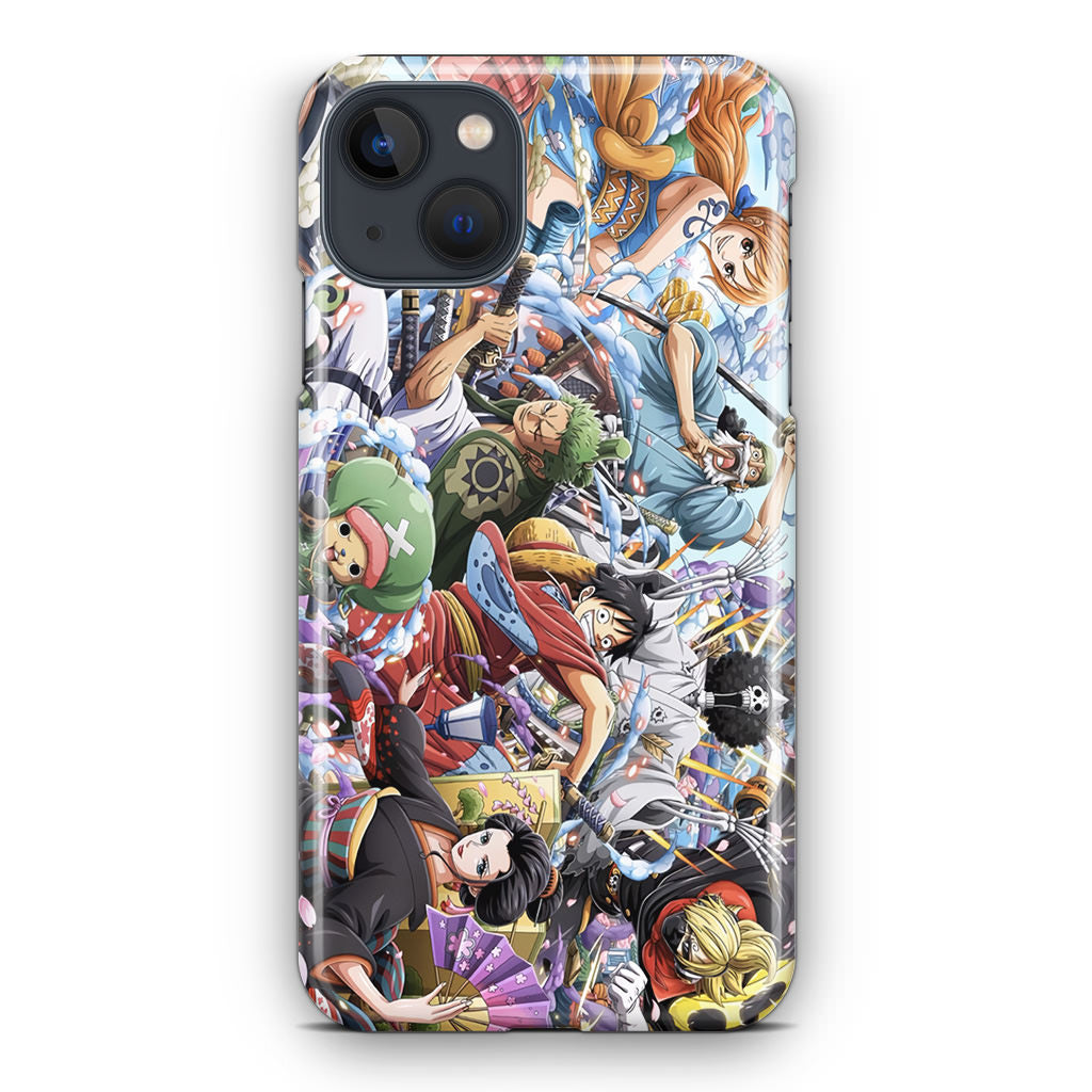 Straw Hat Pirates Arc Wano iPhone 15 / 15 Plus Case