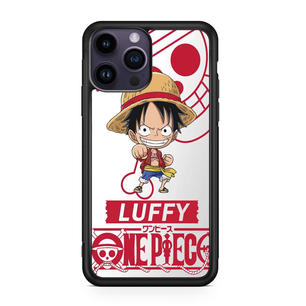 Chibi Luffy iPhone 14 Pro / 14 Pro Max Case