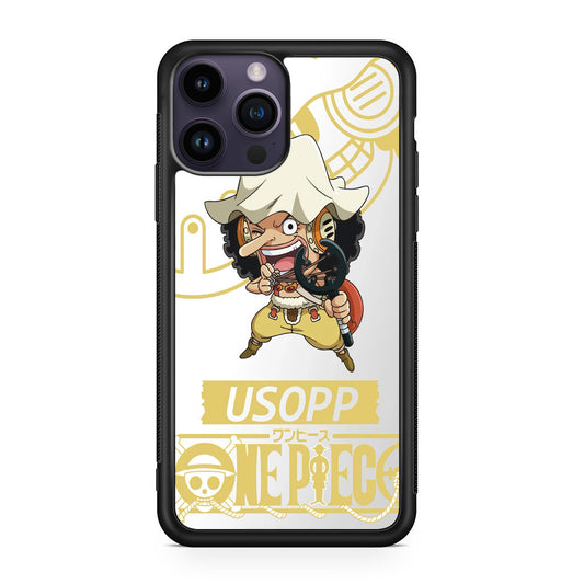 Chibi Usopp iPhone 14 Pro / 14 Pro Max Case