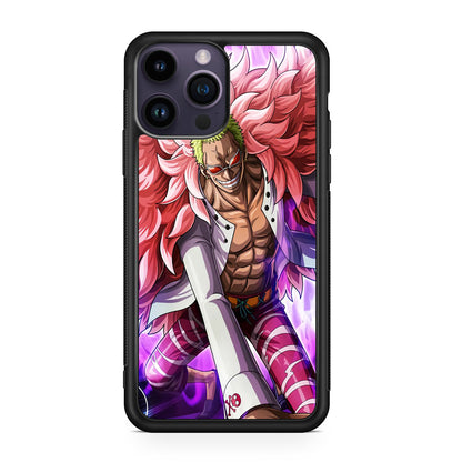 Donquixote Doflamingo iPhone 14 Pro / 14 Pro Max Case