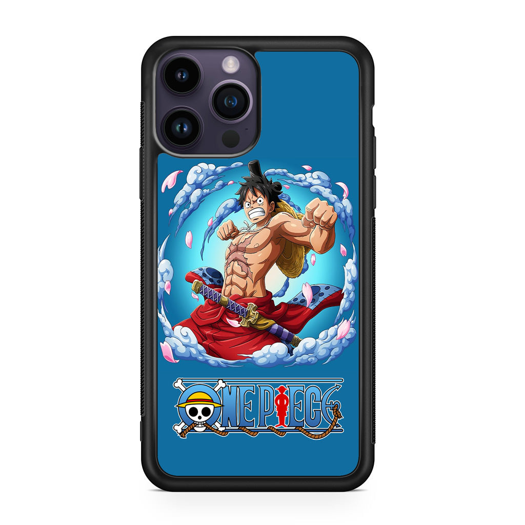 Luffy Arc Wano One Piece iPhone 15 Pro / 15 Pro Max Case