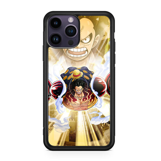 Luffy Flying Bounce Man iPhone 14 Pro / 14 Pro Max Case