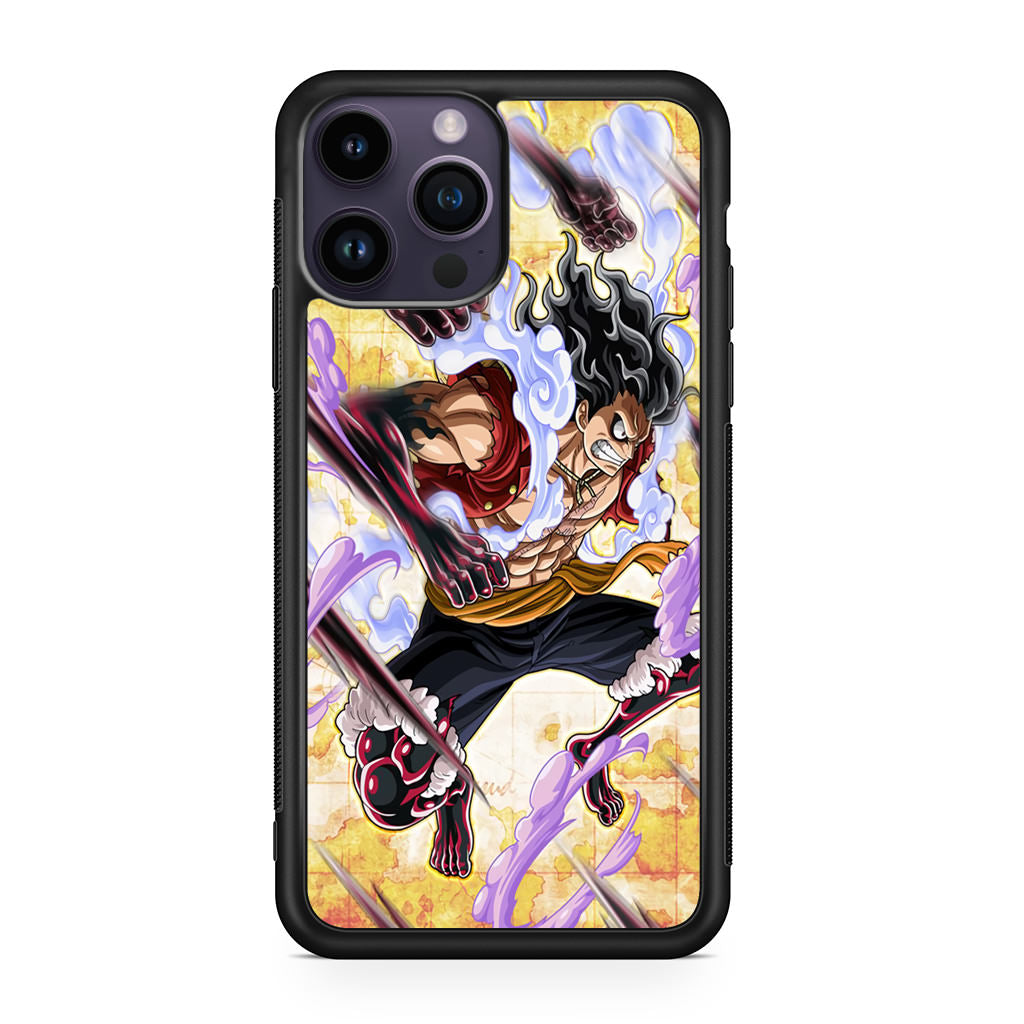 Luffy Gomu Gomu No Black Mamba iPhone 14 Pro / 14 Pro Max Case