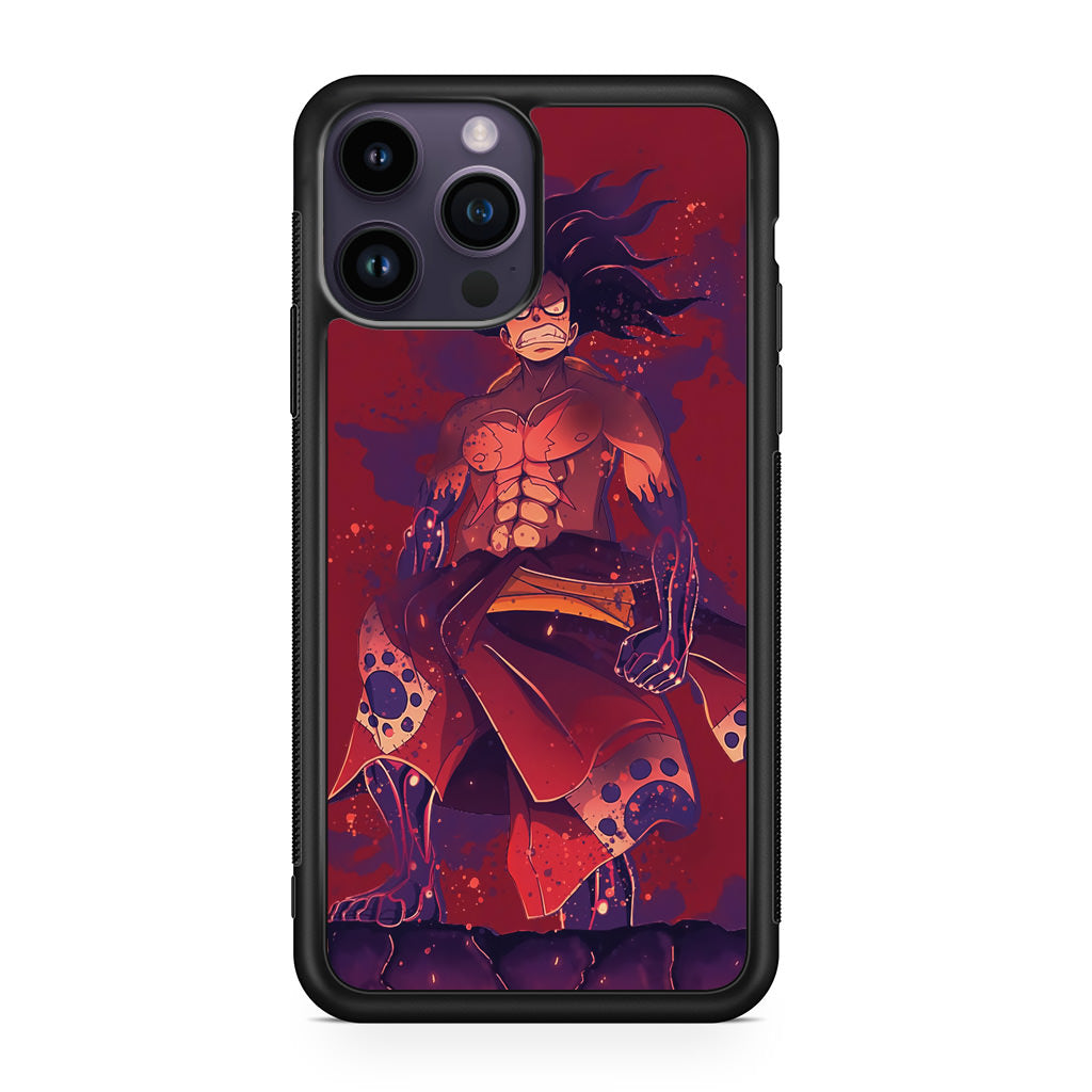 Luffy Snake Man Art iPhone 15 Pro / 15 Pro Max Case