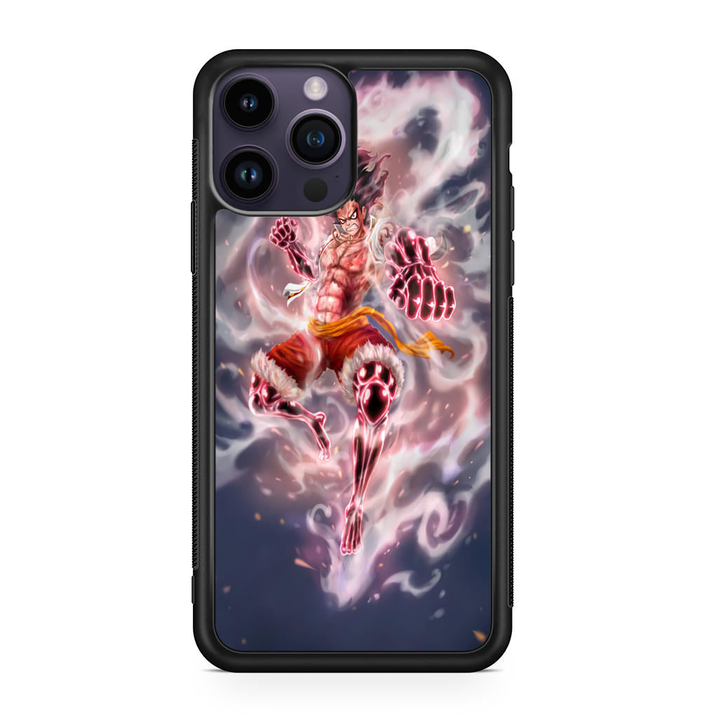 Luffy Snake Man Aura iPhone 15 Pro / 15 Pro Max Case