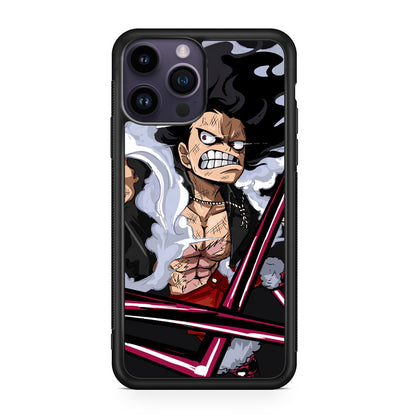 Luffy Snake Man Culverin Art iPhone 14 Pro / 14 Pro Max Case