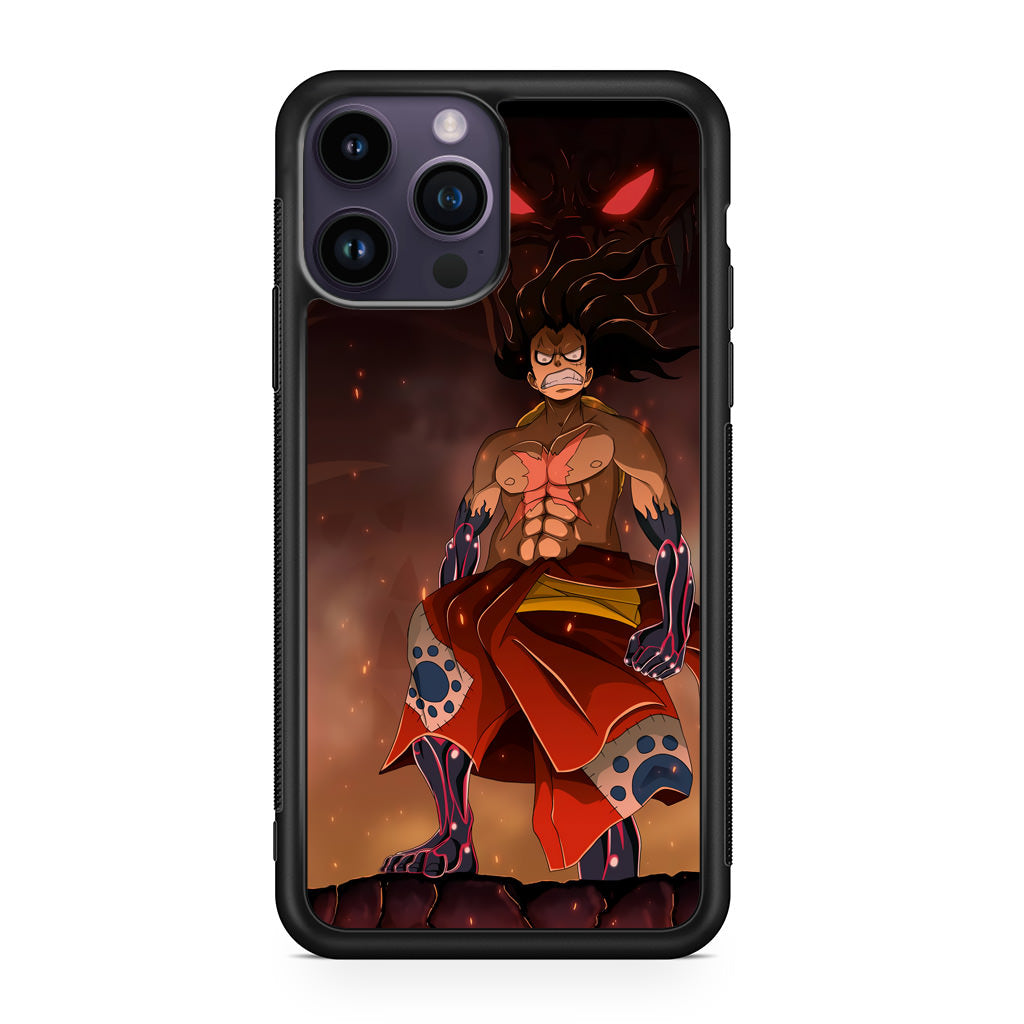 Luffy Snake Man Form iPhone 14 Pro / 14 Pro Max Case
