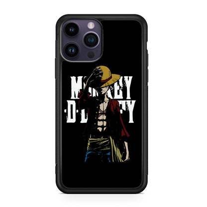 Monkey D Luffy Straw Hat iPhone 14 Pro / 14 Pro Max Case