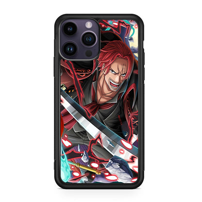 Red Hair Shanks iPhone 14 Pro / 14 Pro Max Case