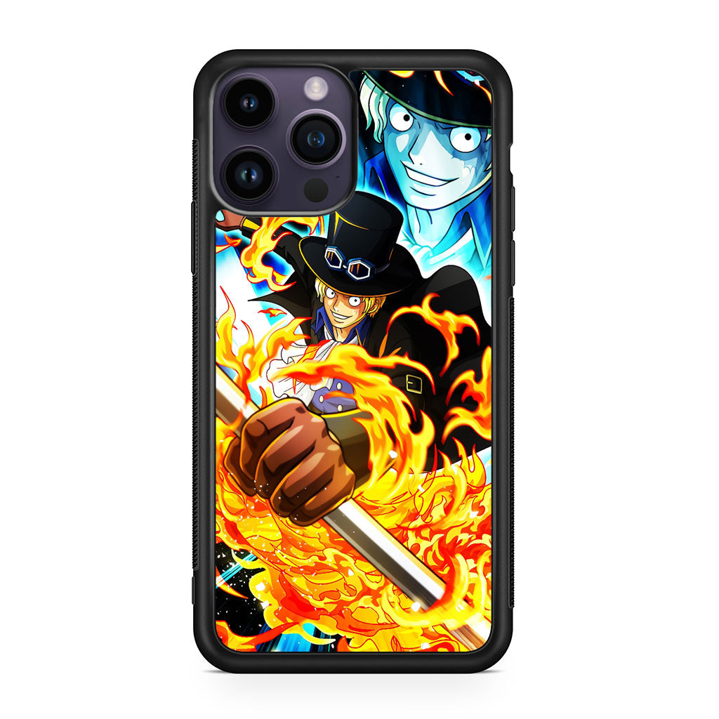 Sabo One Piece iPhone 15 Pro / 15 Pro Max Case
