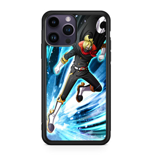 Stealth Black Vinsmoke Sanji iPhone 14 Pro / 14 Pro Max Case