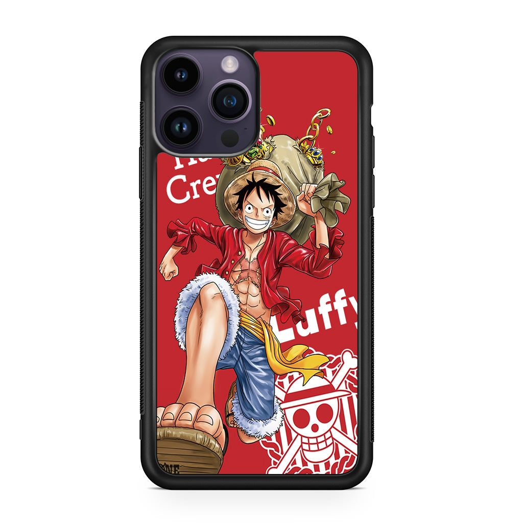 Straw Hat Monkey D Luffy iPhone 15 Pro / 15 Pro Max Case