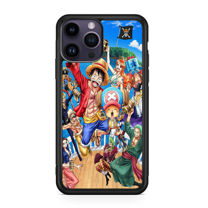 Straw Hat Pirates And Allies iPhone 15 Pro / 15 Pro Max Case