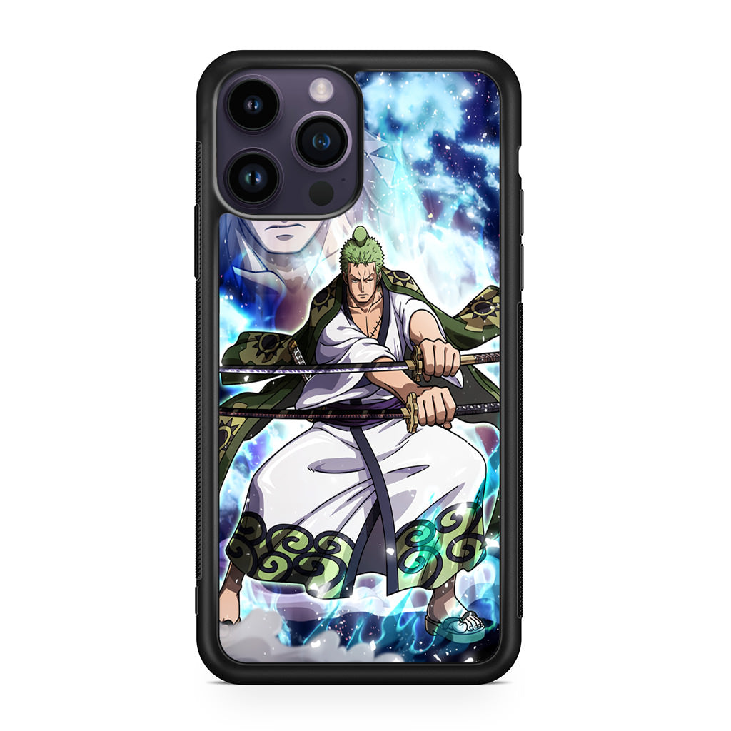 Zoro Two-Sword Style Arc Wano iPhone 14 Pro / 14 Pro Max Case