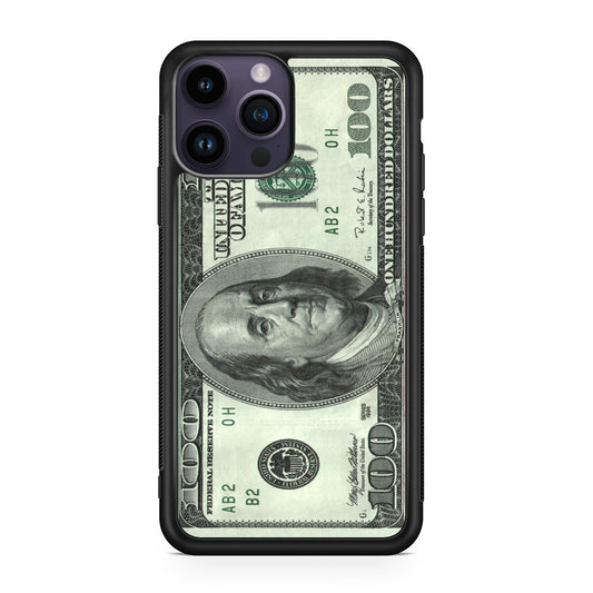 100 Dollar iPhone 14 Pro / 14 Pro Max Case