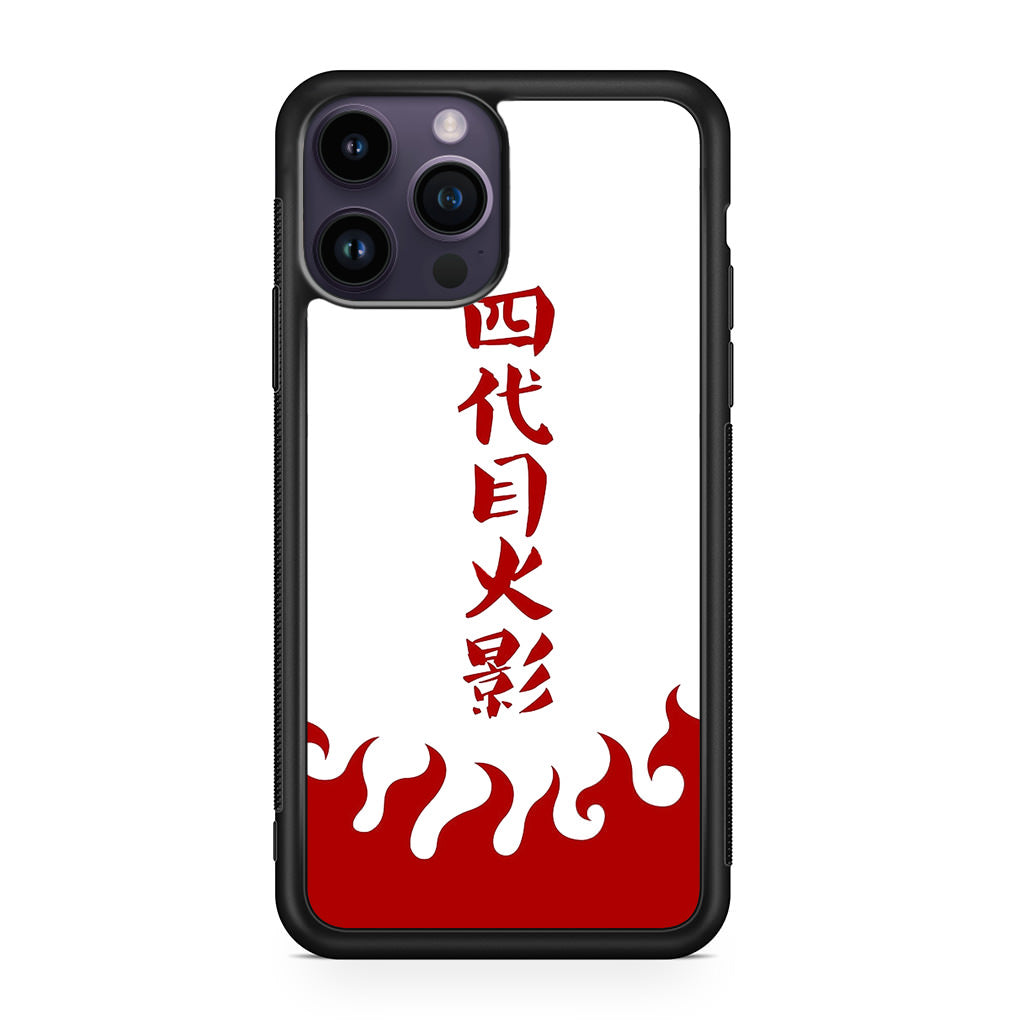 4th Hokage Cloak iPhone 14 Pro / 14 Pro Max Case