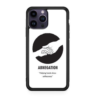 Abnegation Divergent Faction iPhone 15 Pro / 15 Pro Max Case