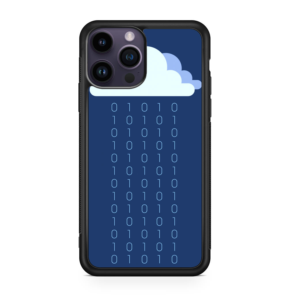 Abstract Binary Minimalist iPhone 15 Pro / 15 Pro Max Case