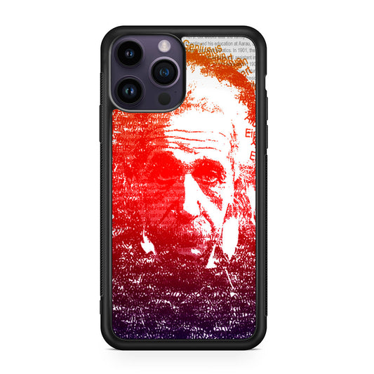 Albert Einstein Art iPhone 14 Pro / 14 Pro Max Case