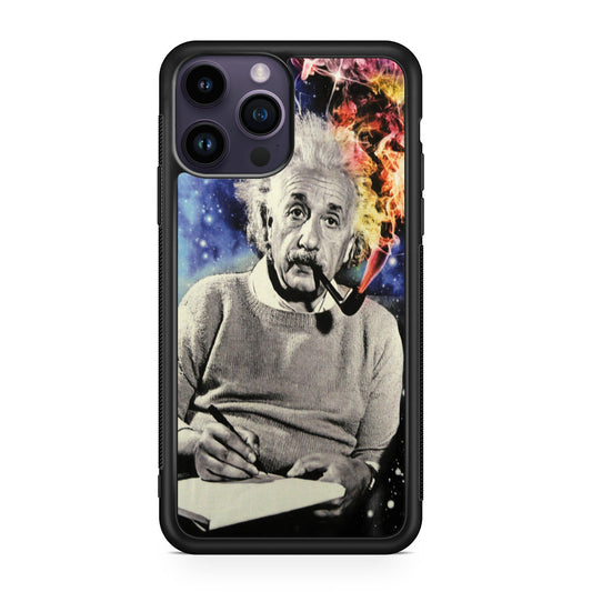 Albert Einstein Smoking iPhone 14 Pro / 14 Pro Max Case