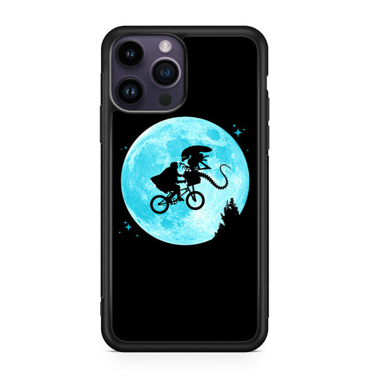 Alien Bike to the Moon iPhone 14 Pro / 14 Pro Max Case
