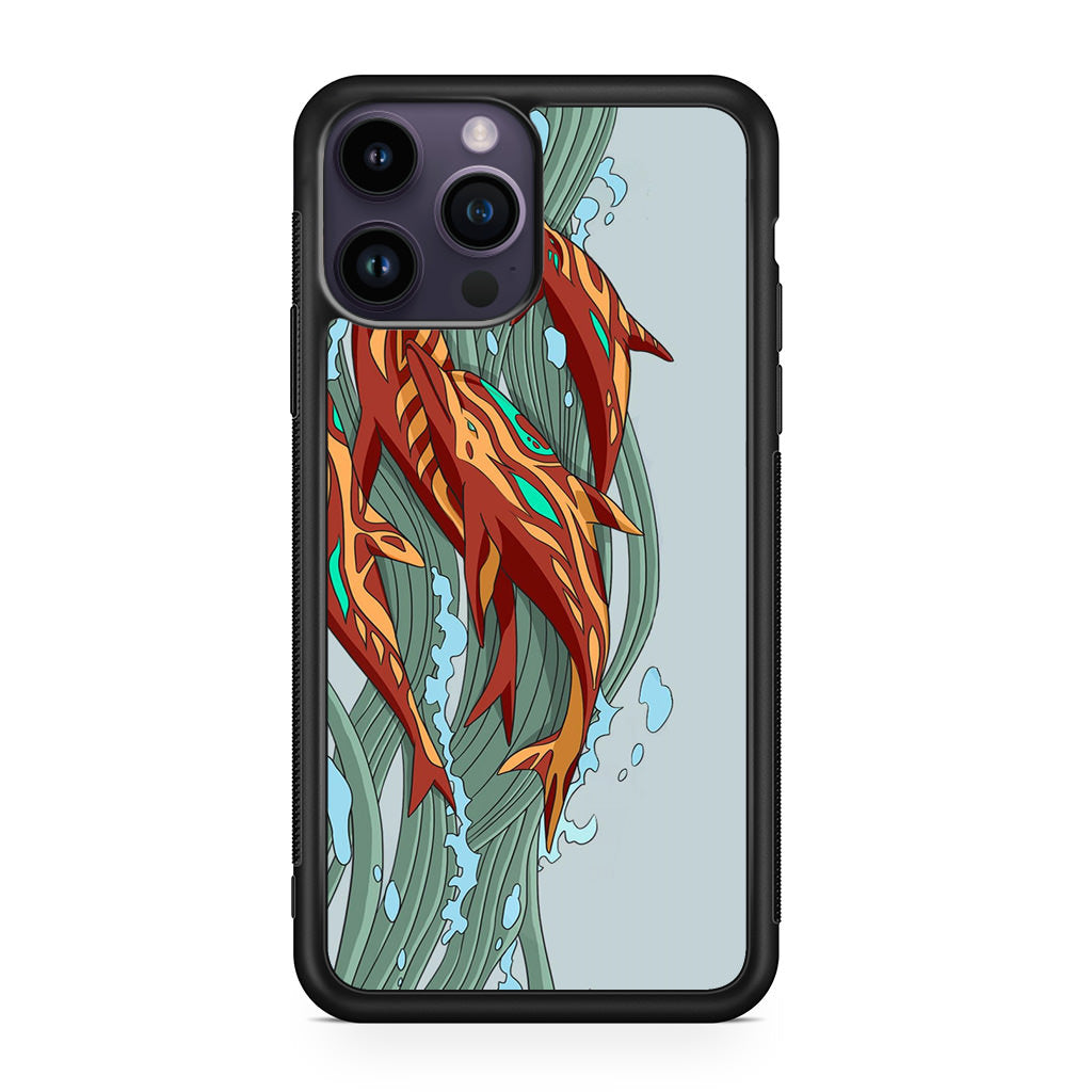 Aquamarine Revenge iPhone 15 Pro / 15 Pro Max Case