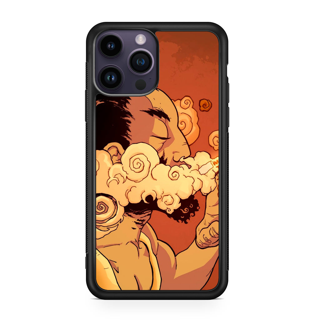 Artistic Psychedelic Smoke iPhone 14 Pro / 14 Pro Max Case